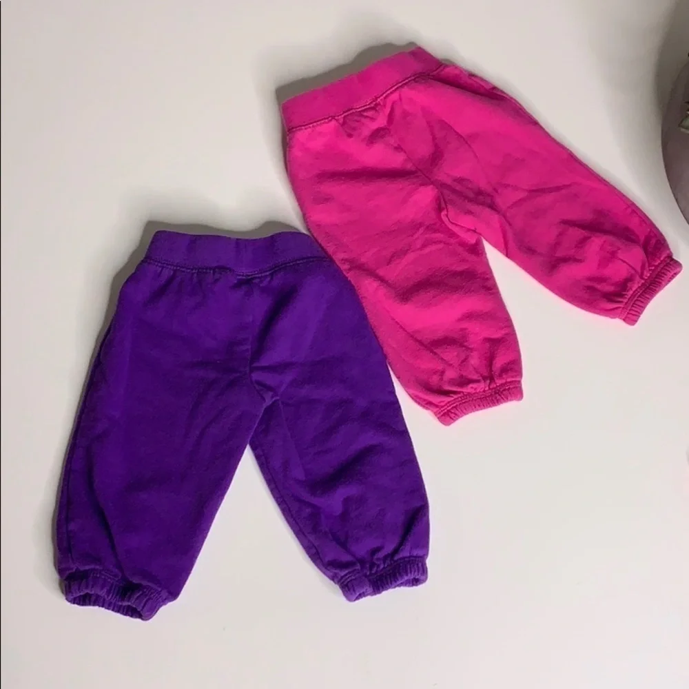 5 Piece Baby Girl Bundle pants onesie top vest 6-9 months infant clothes